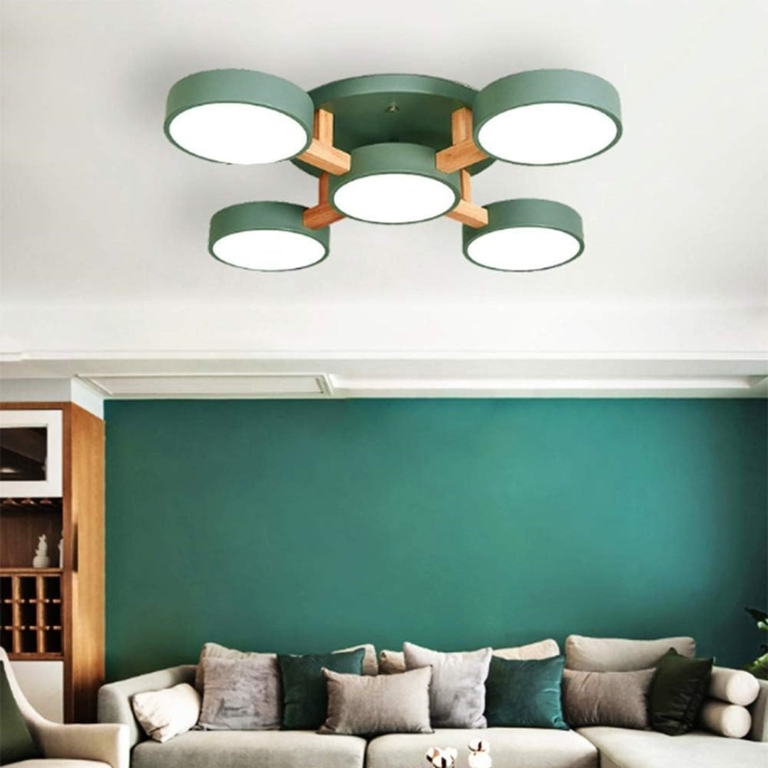 Contemporary Acrylic Multi-Heads Ceiling Light - Lumpaz