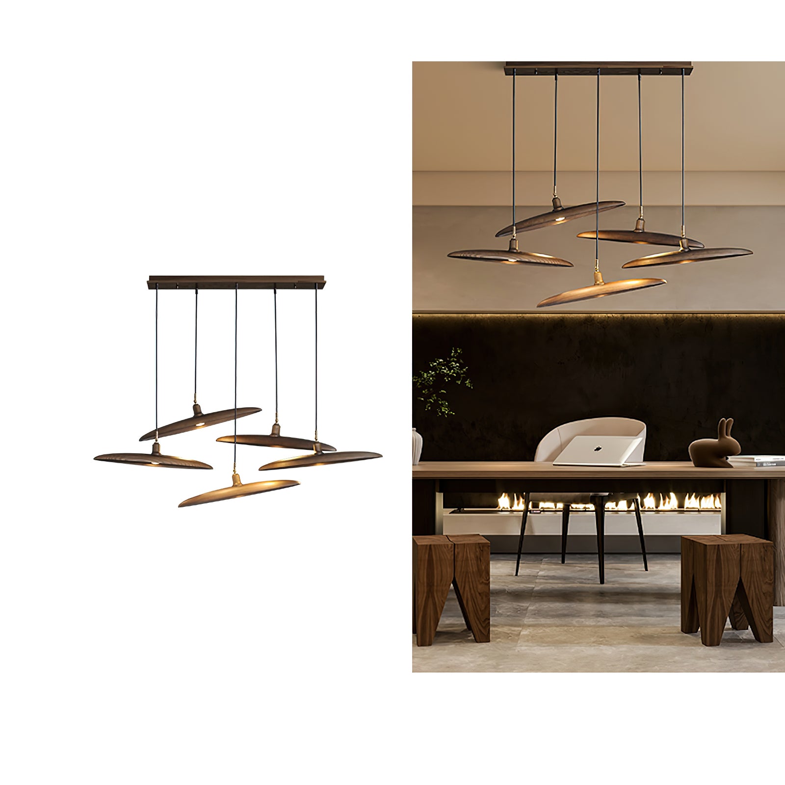 Paddle Boat Chandelier - Lumpaz