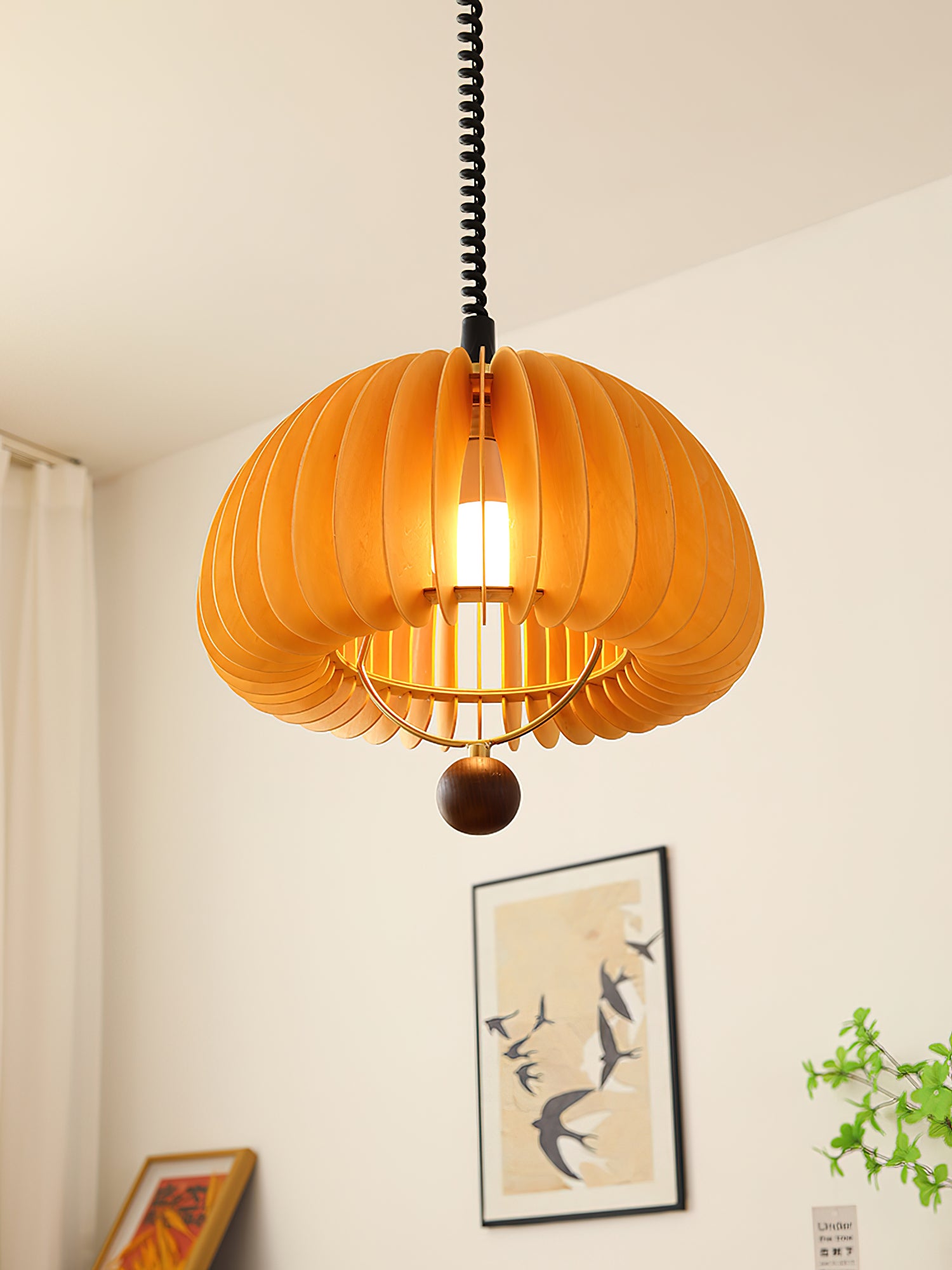 Pumpkin Adjustable Pendant Light - Lumpaz