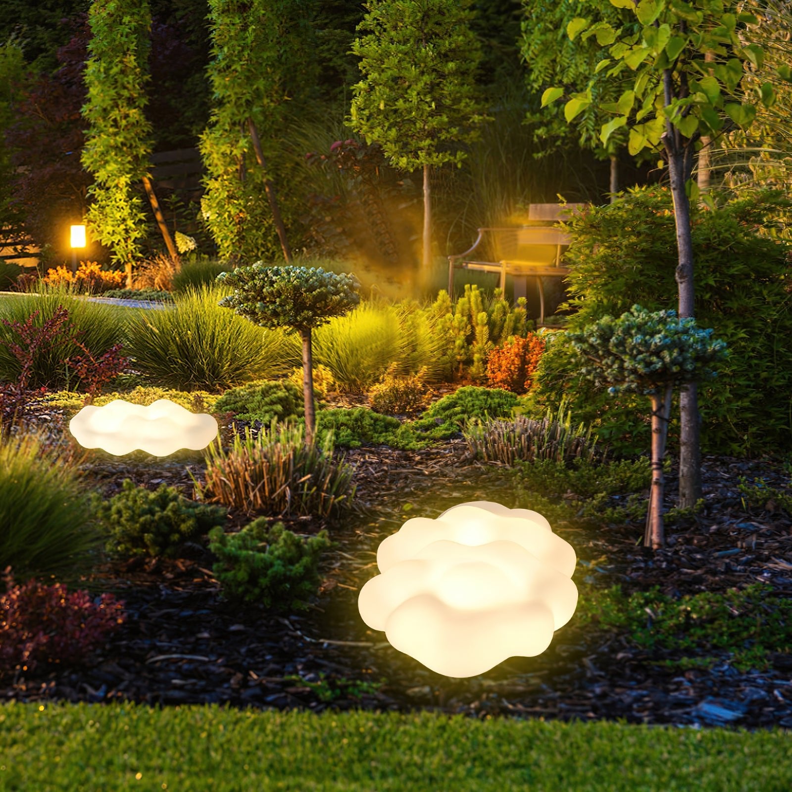 Cloud Outdoor Floor Light - Lumpaz