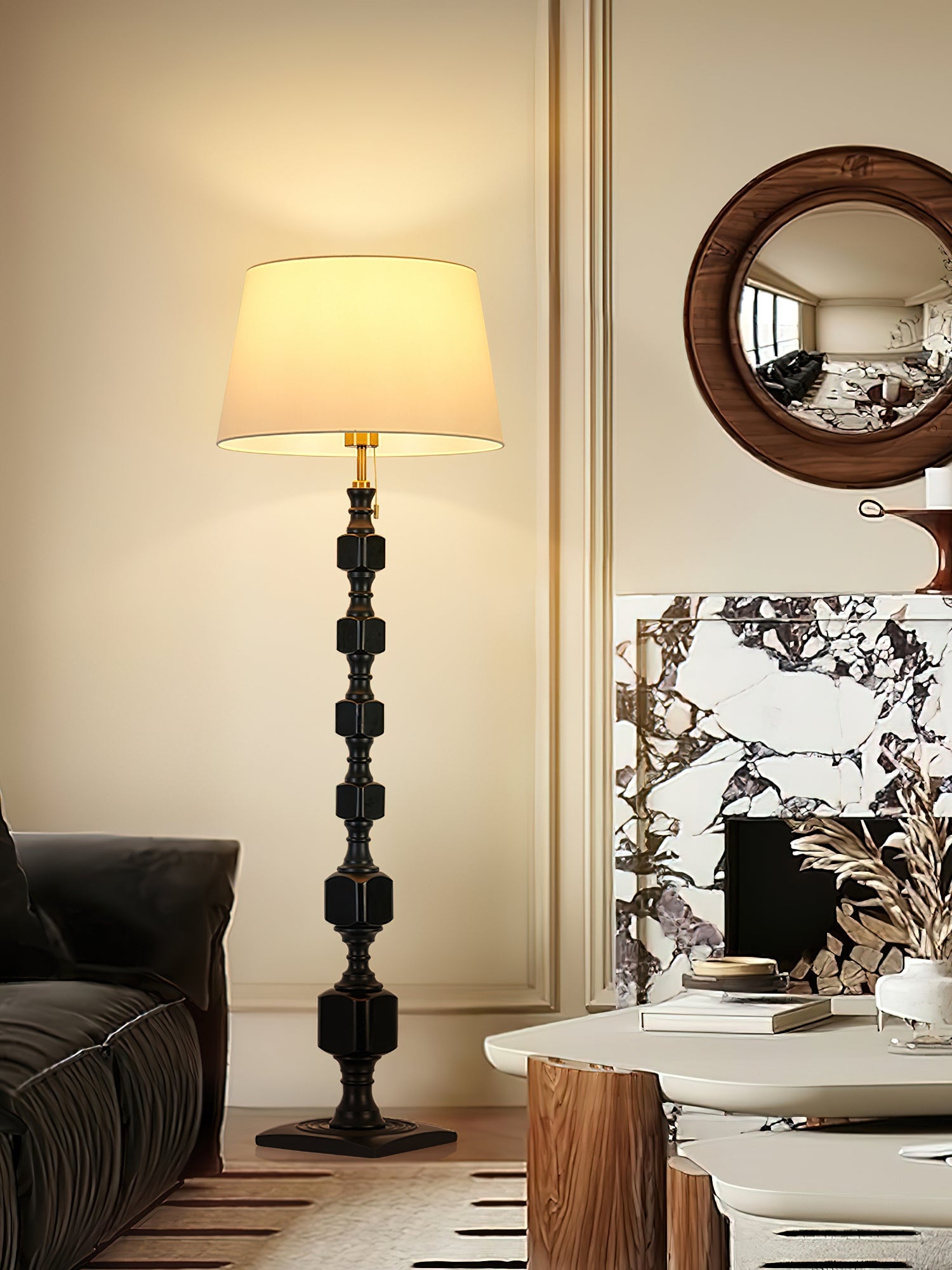 Hexas Floor Lamp - Lumpaz