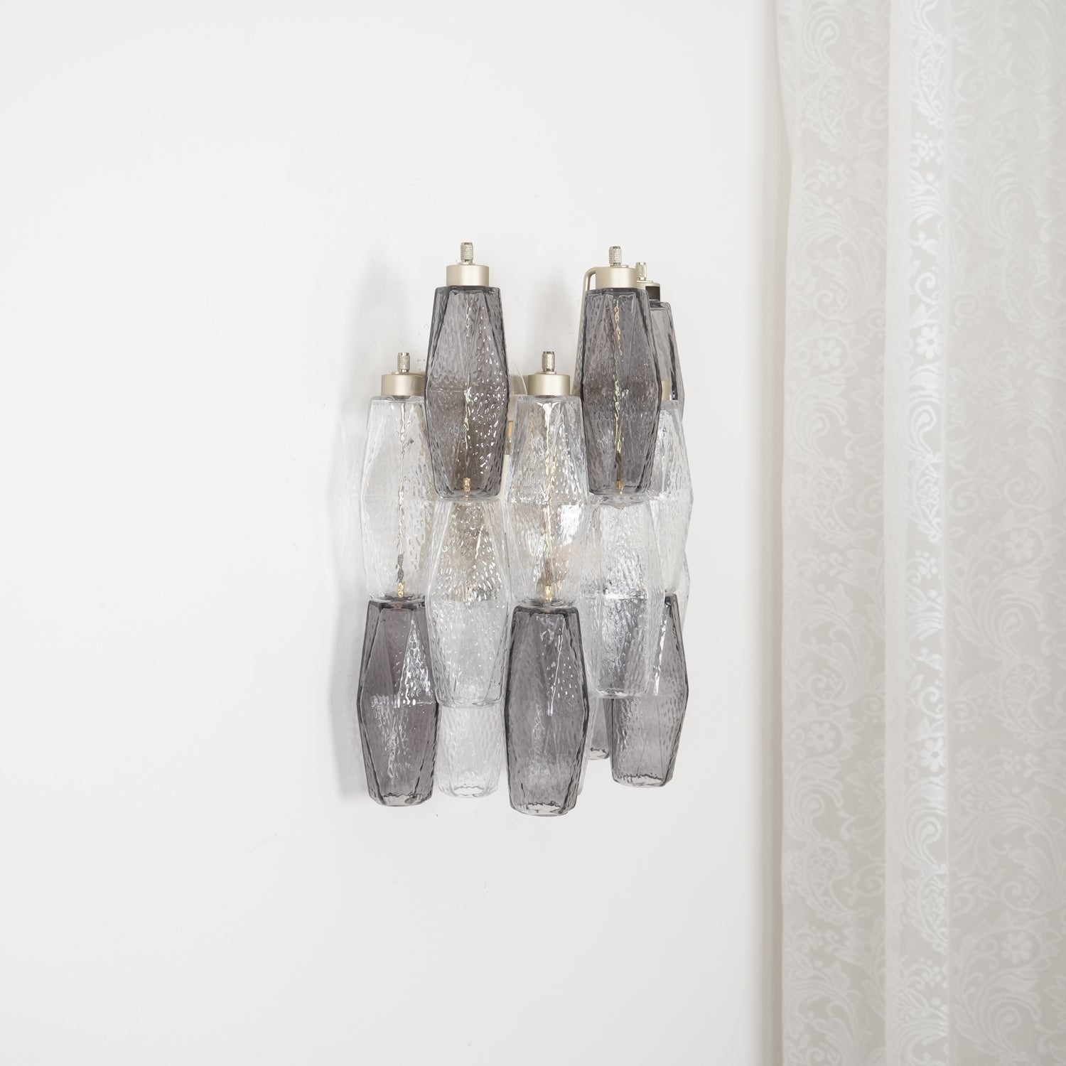 Murano Rhombus Glass Wall Lamp - Lumpaz