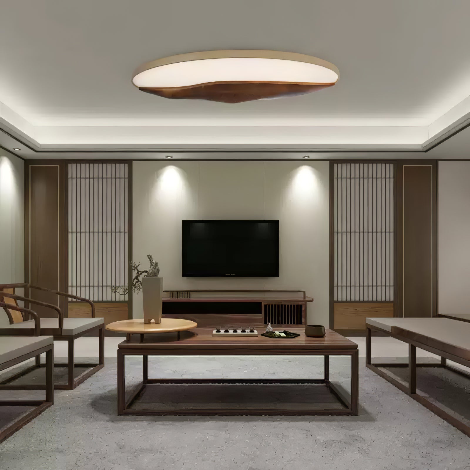 Half-Mountain Ceiling Lamp - Lumpaz