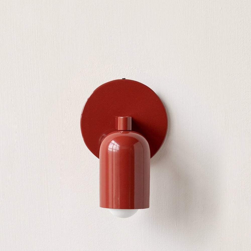 Simple Modern Small Stained Wall Sconce - Lumpaz