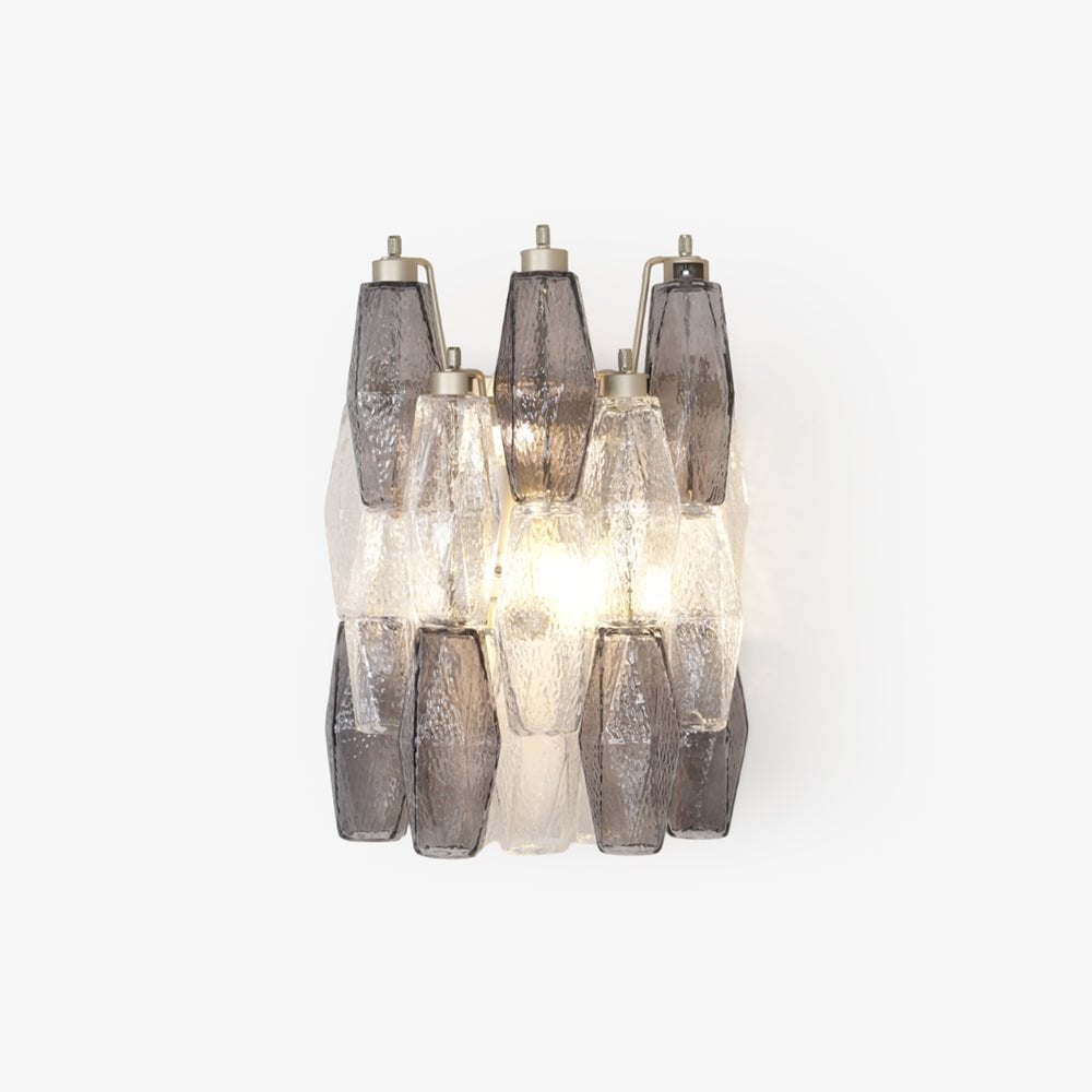 Murano Rhombus Glass Wall Lamp - Lumpaz