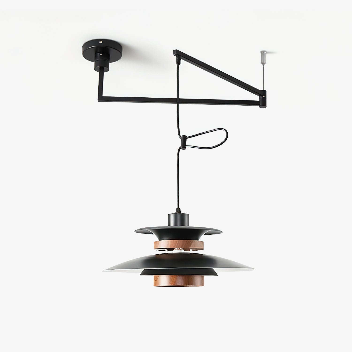 Mercero Swing Arm Pendant Lamp - Lumpaz