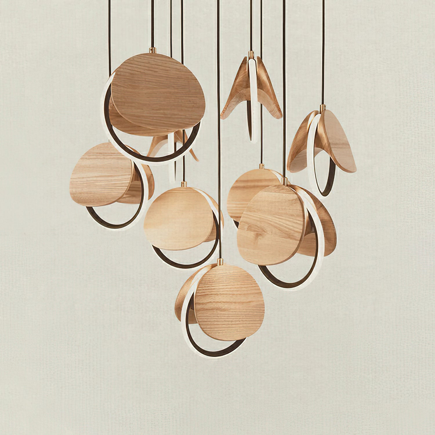 Elliot Rings Chandelier - Lumpaz