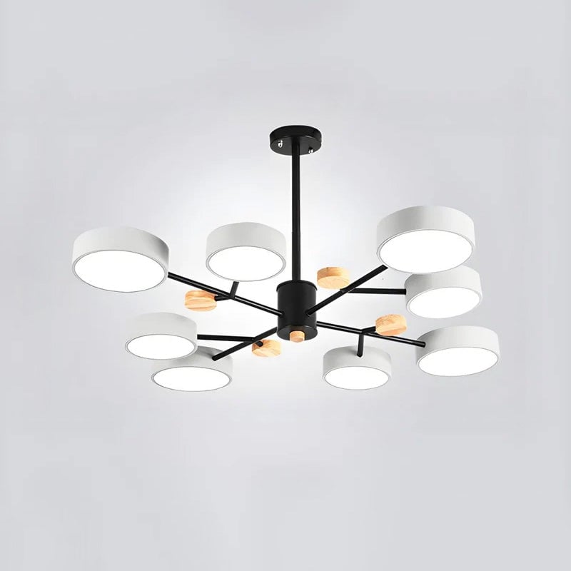 Contemporary Acrylic LED Hanging Pendant Light - Lumpaz