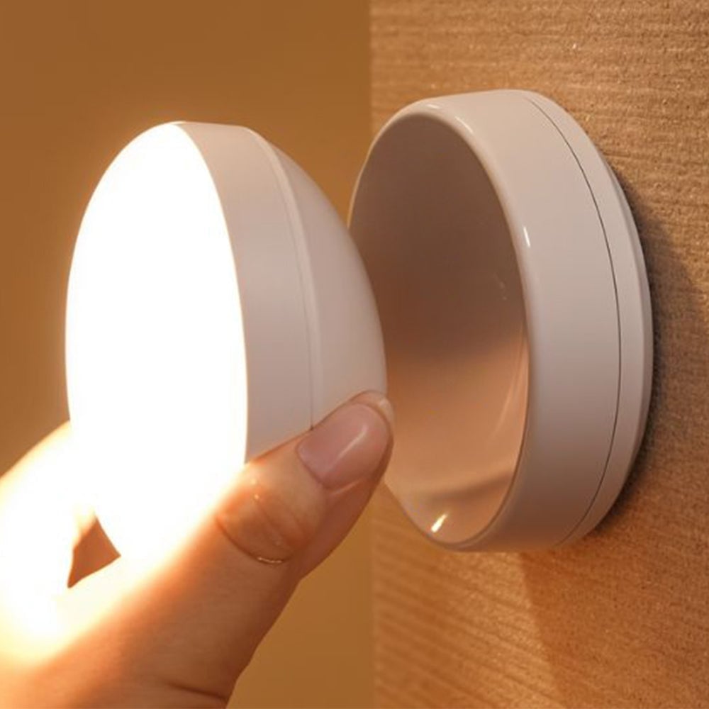 Mini Chargeable White LED Wall Light - Lumpaz