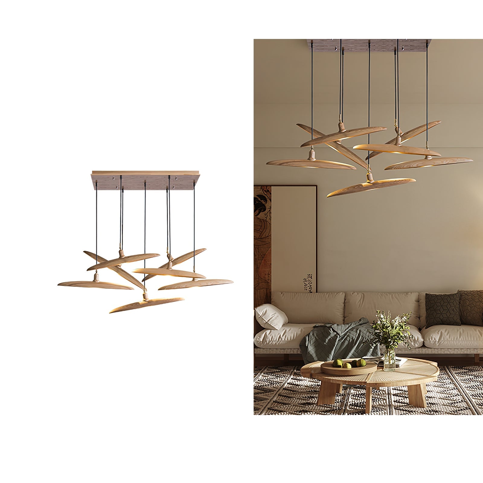 Paddle Boat Chandelier - Lumpaz