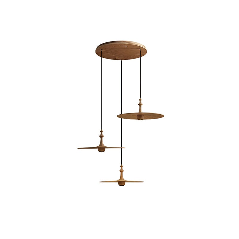 Spindle Disc Pendant Lamp - Lumpaz