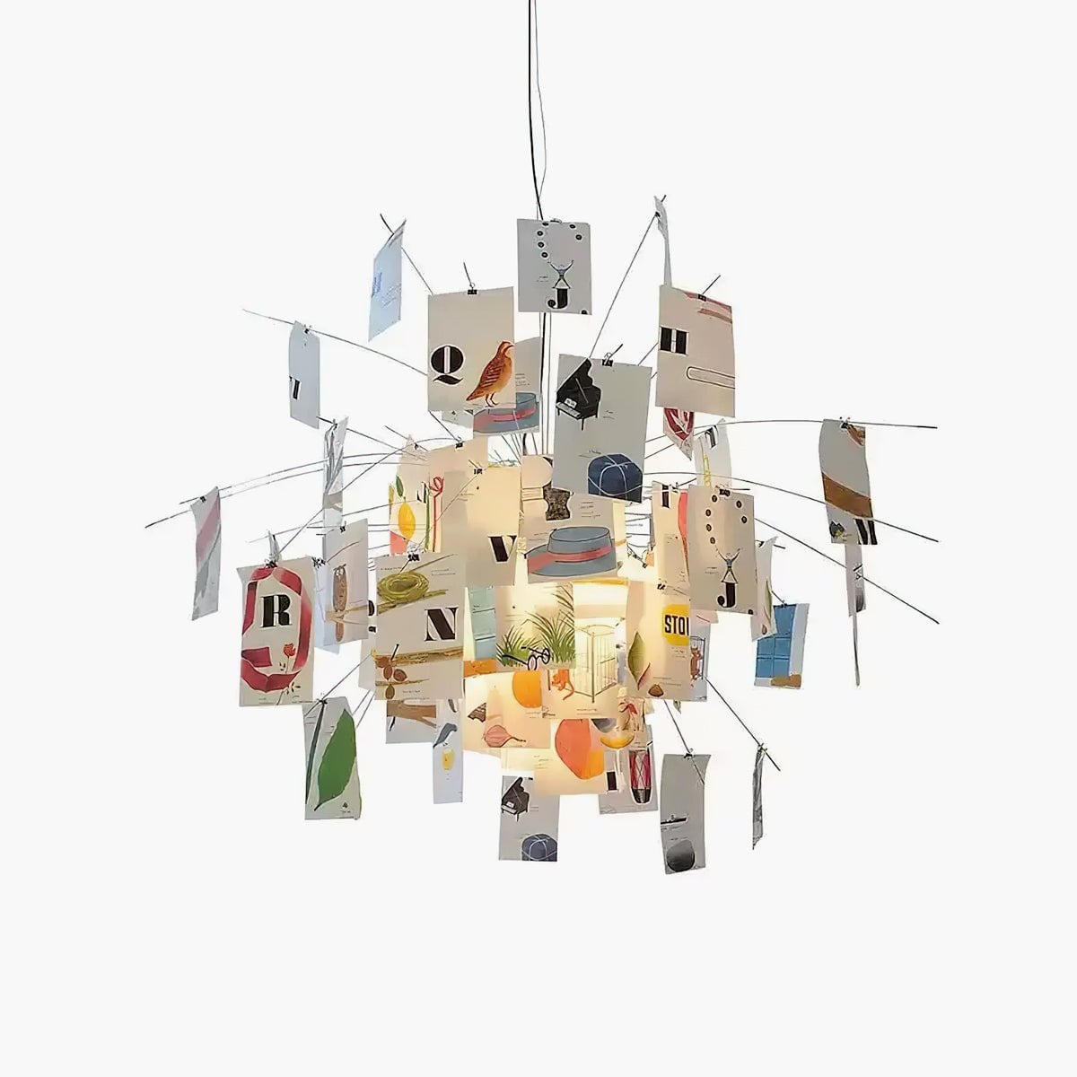 Paper Chandelier - Lumpaz