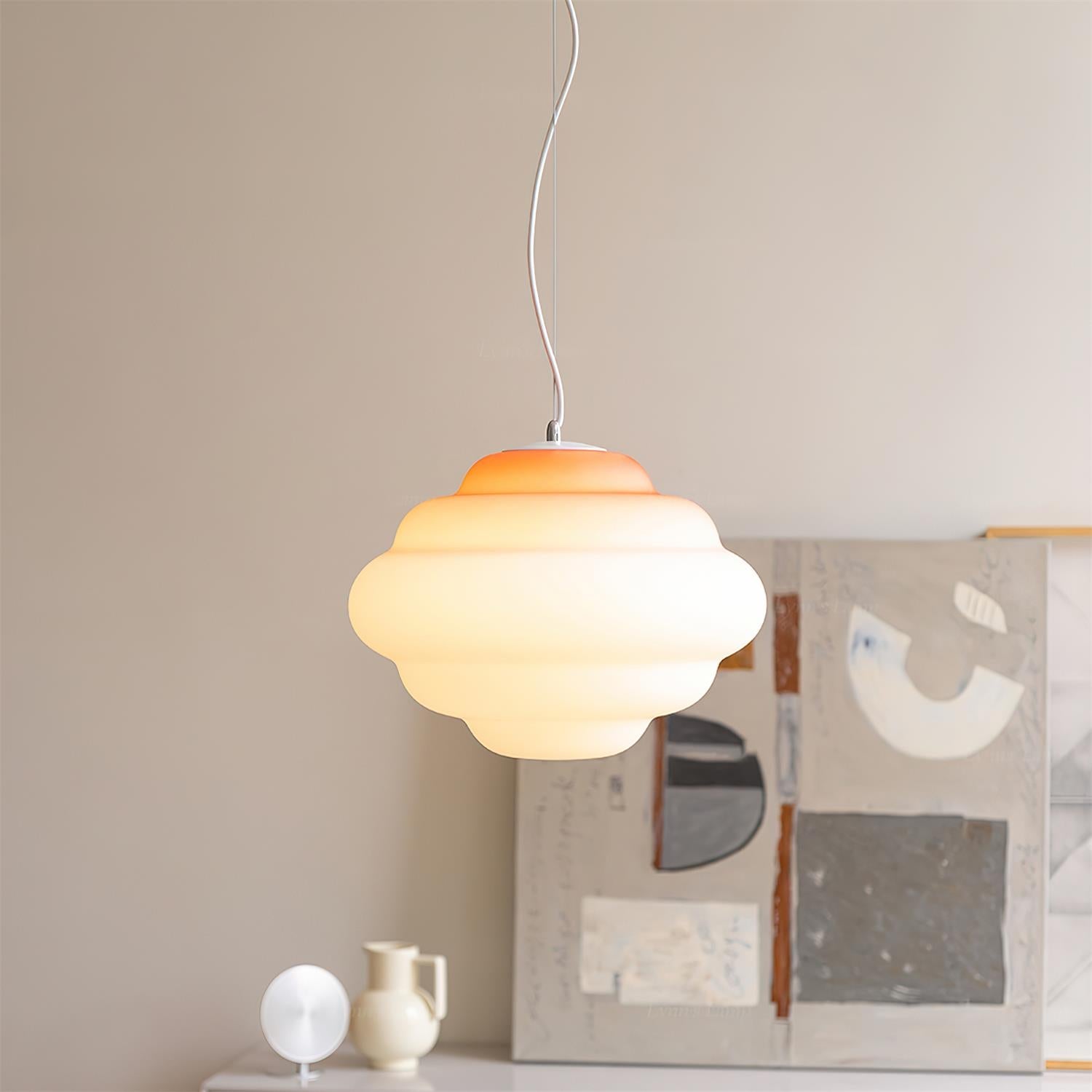 Gradient Cloudy Pendant Lamp - Lumpaz