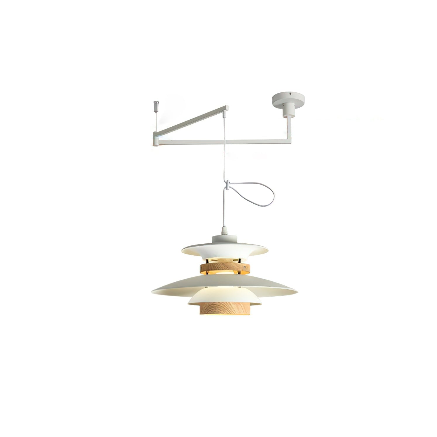 Mercero Swing Arm Pendant Lamp - Lumpaz