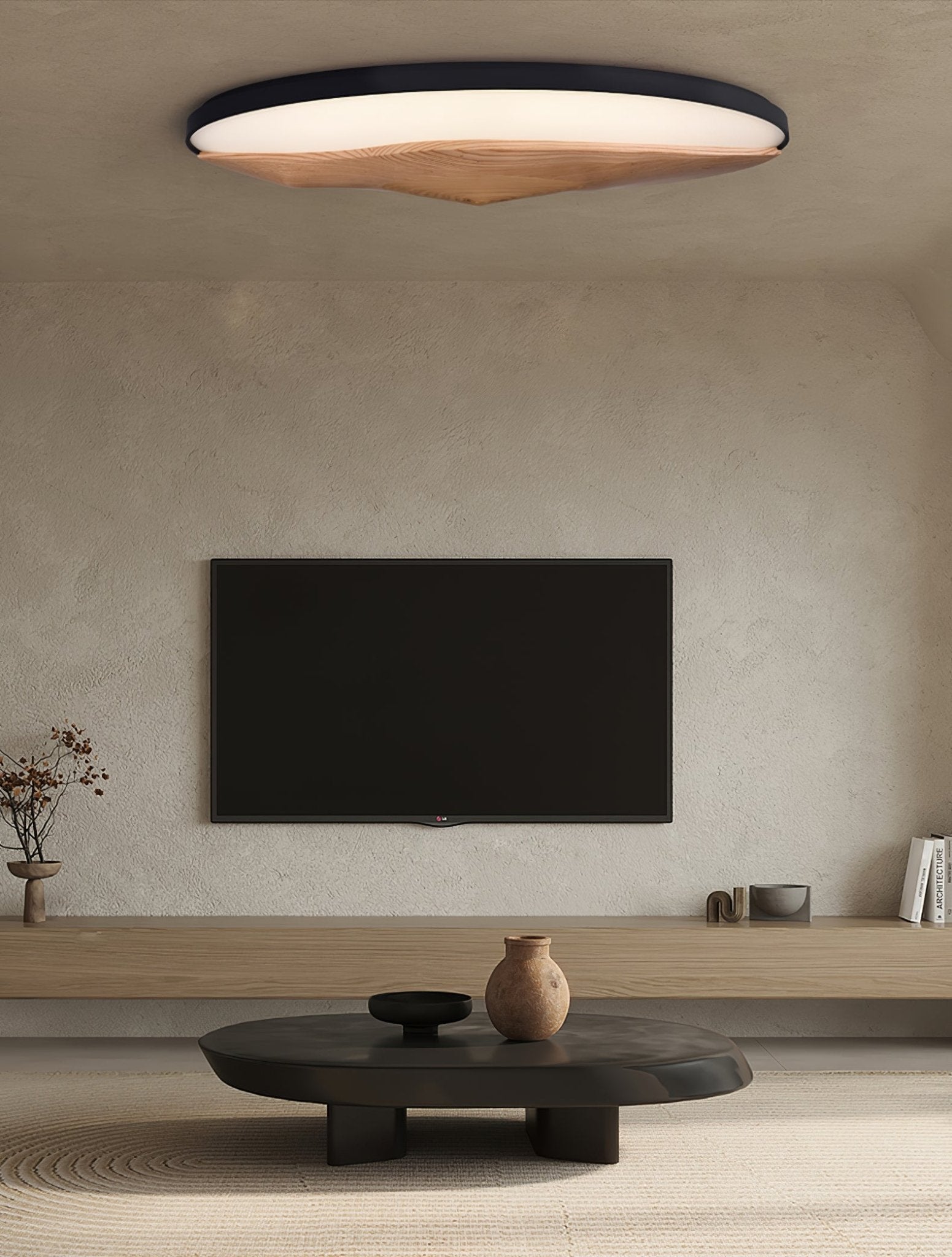 Half-Mountain Ceiling Lamp - Lumpaz