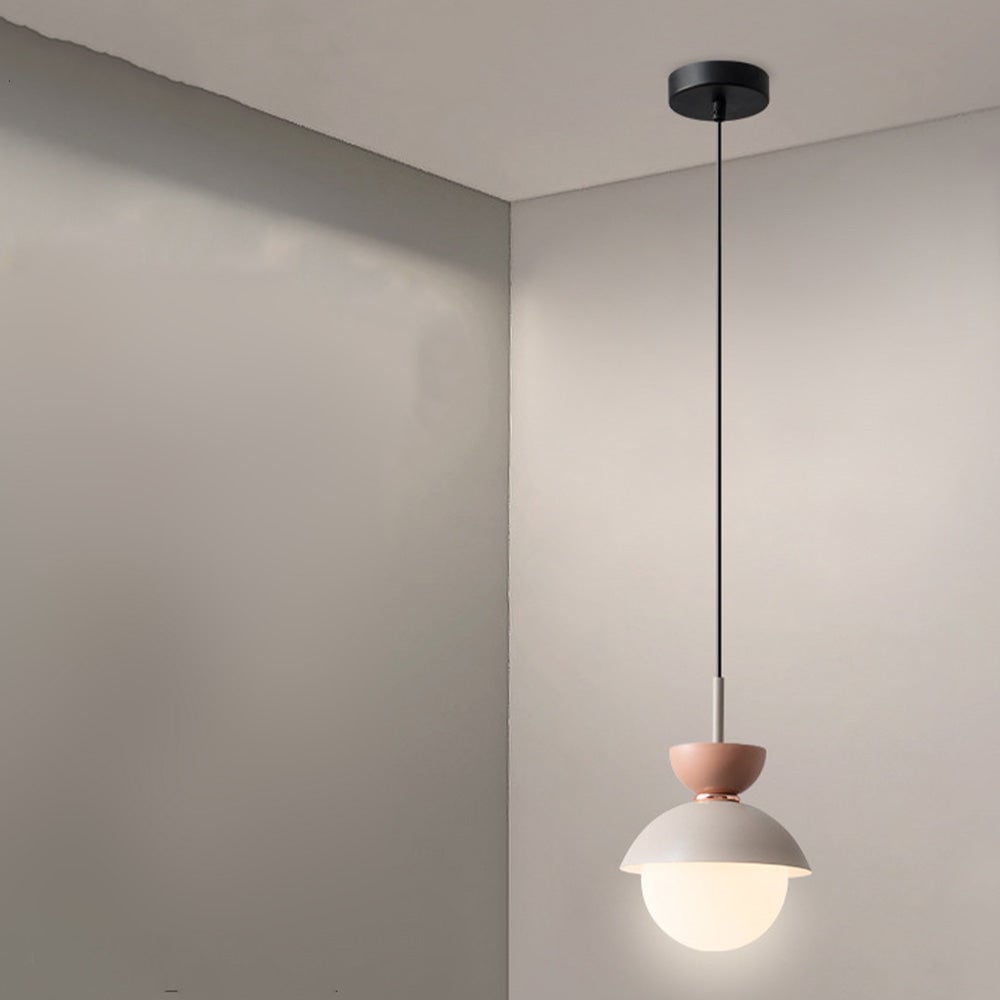 Macaroon Double Heads Metal Pendant Light - Lumpaz