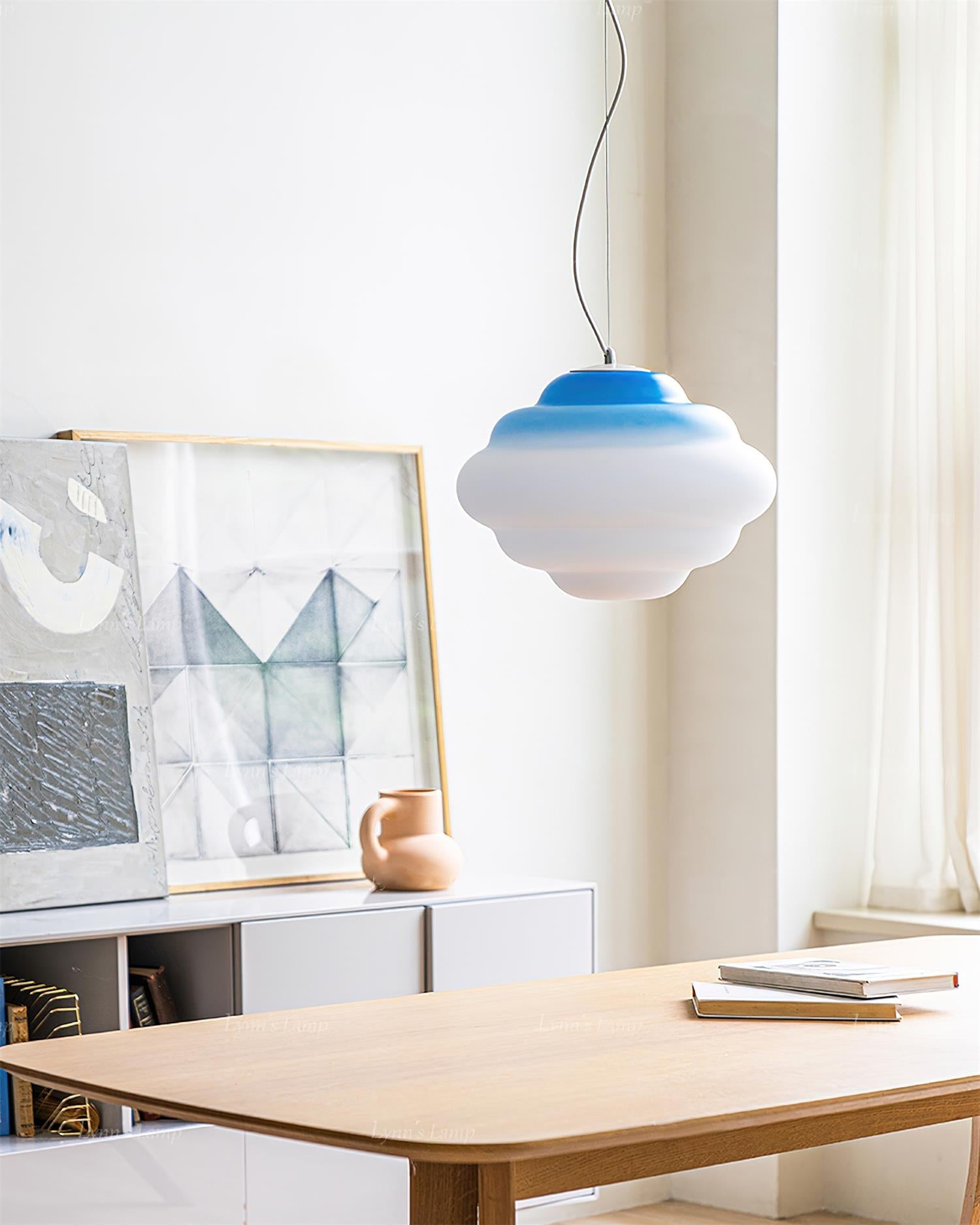 Gradient Cloudy Pendant Lamp - Lumpaz