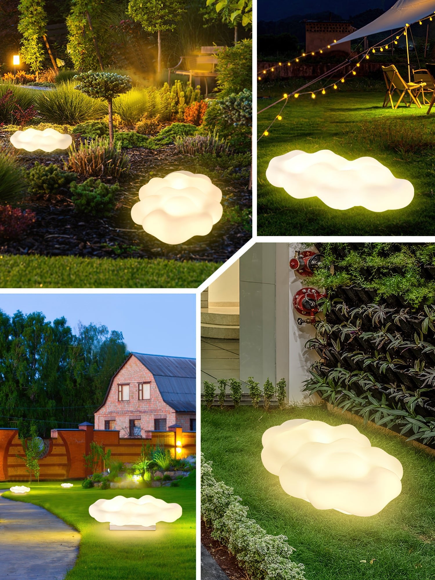 Cloud Outdoor Floor Light - Lumpaz