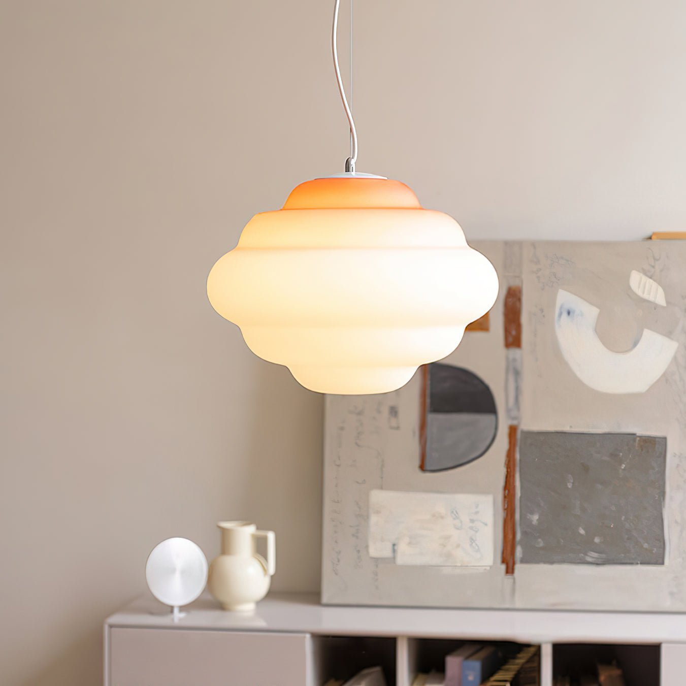 Gradient Cloudy Pendant Lamp - Lumpaz