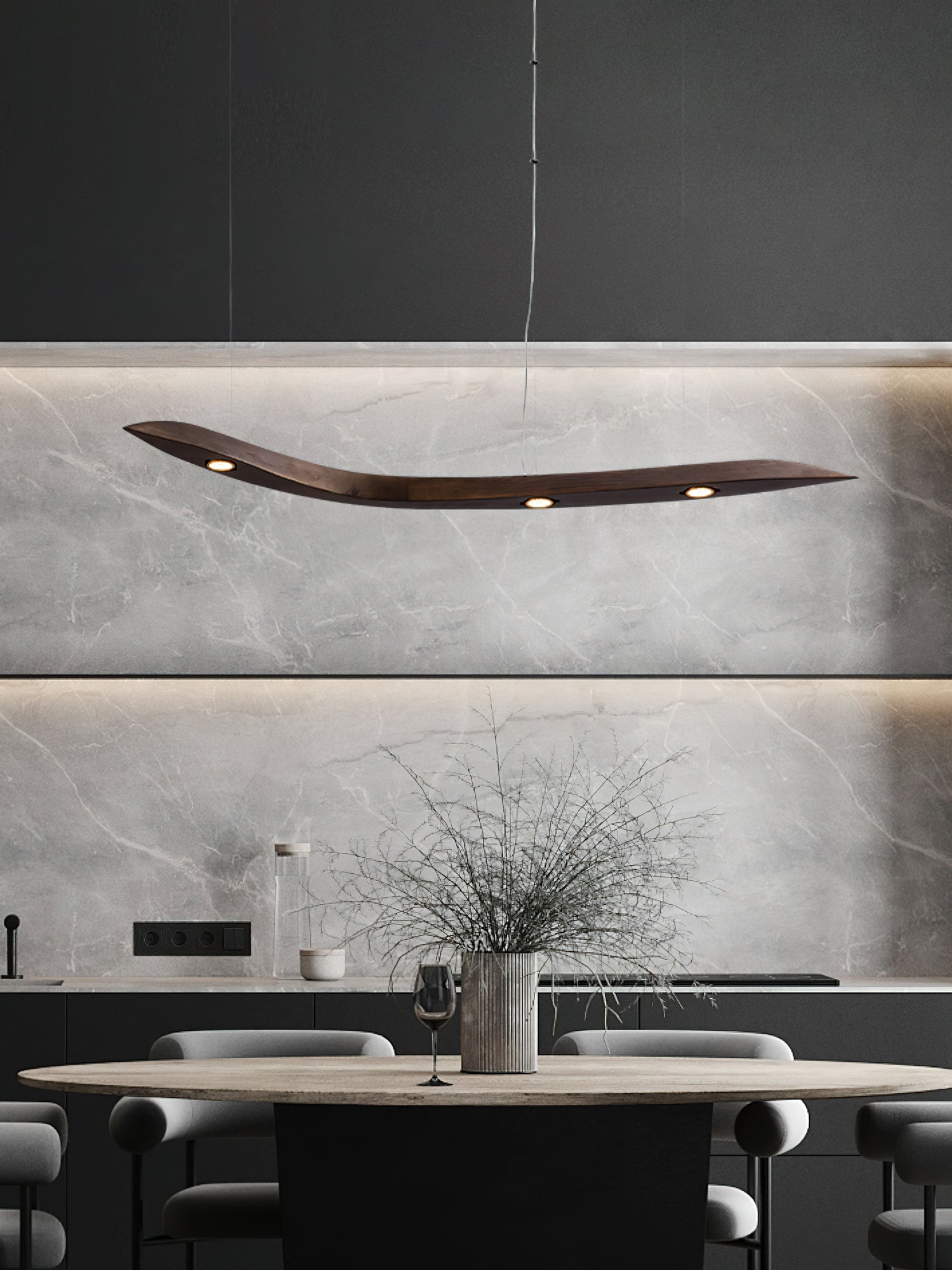 Waveform Pendant Lamp - Lumpaz