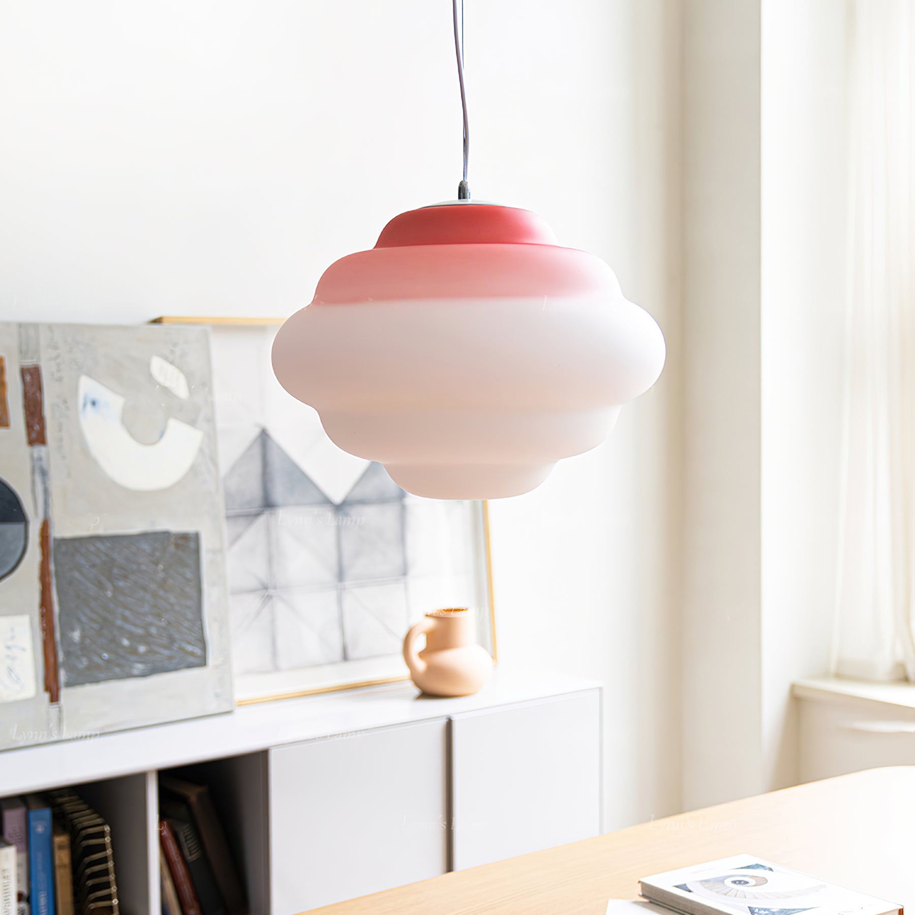 Gradient Cloudy Pendant Lamp - Lumpaz