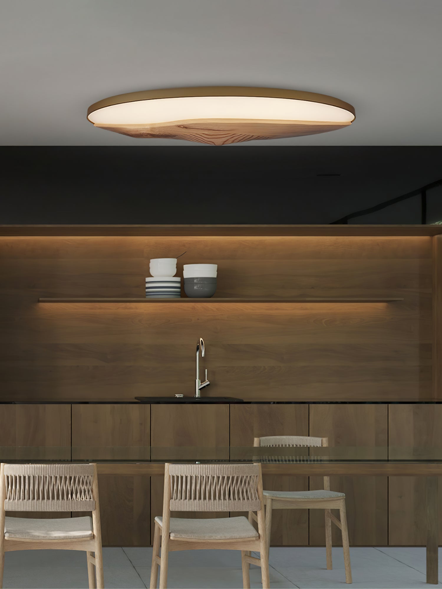Half-Mountain Ceiling Lamp - Lumpaz