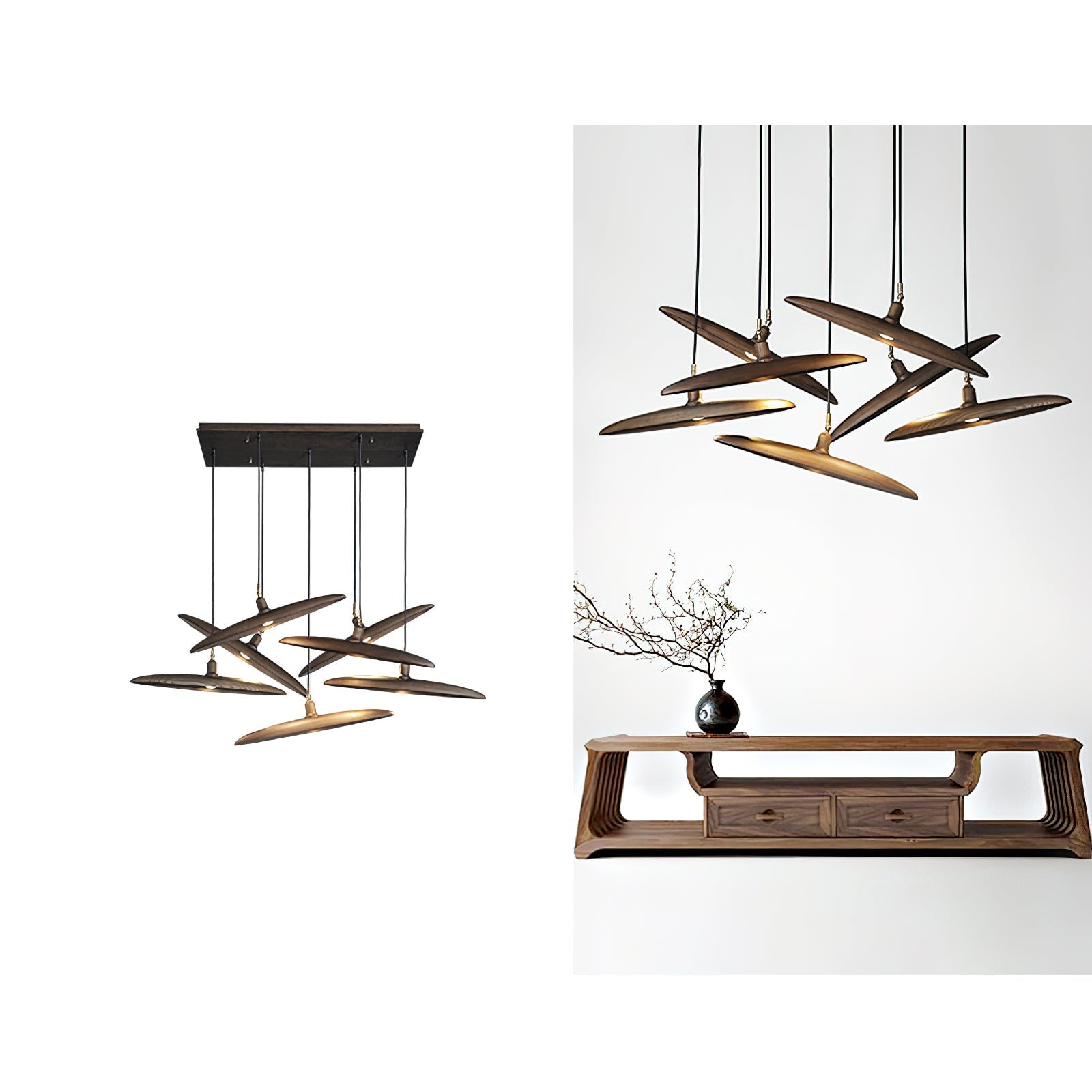 Paddle Boat Chandelier - Lumpaz