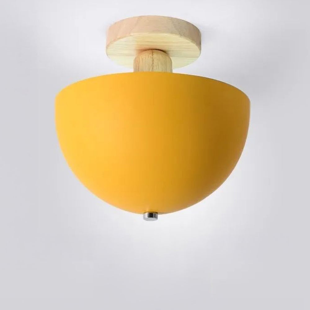 Scandinavian Simple Round Ceiling Light - Lumpaz