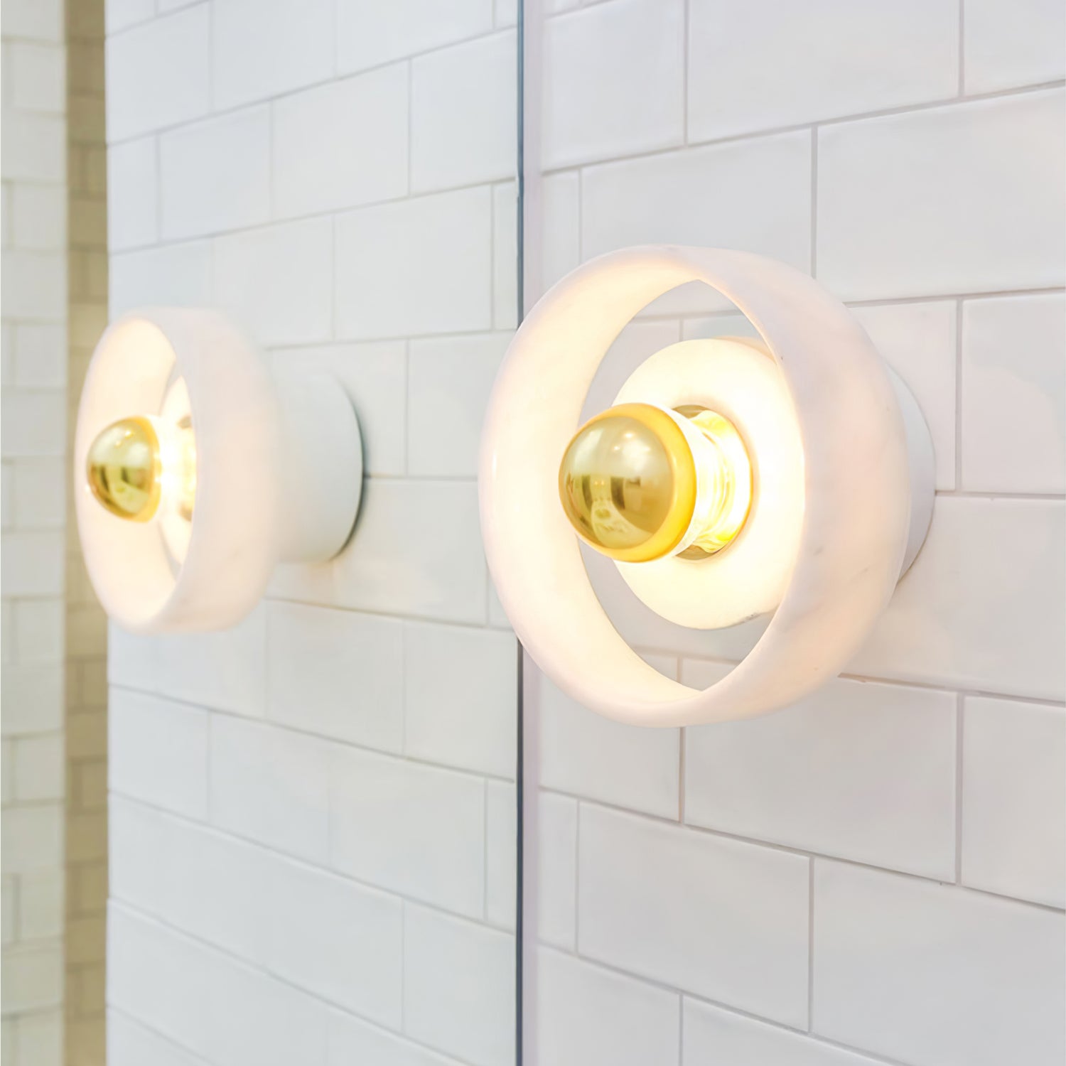 Marble Aura Wall Lamp - Lumpaz