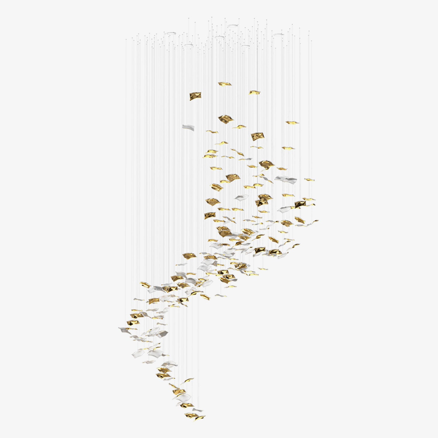 Whispering Kerchiefs Chandelier - Lumpaz