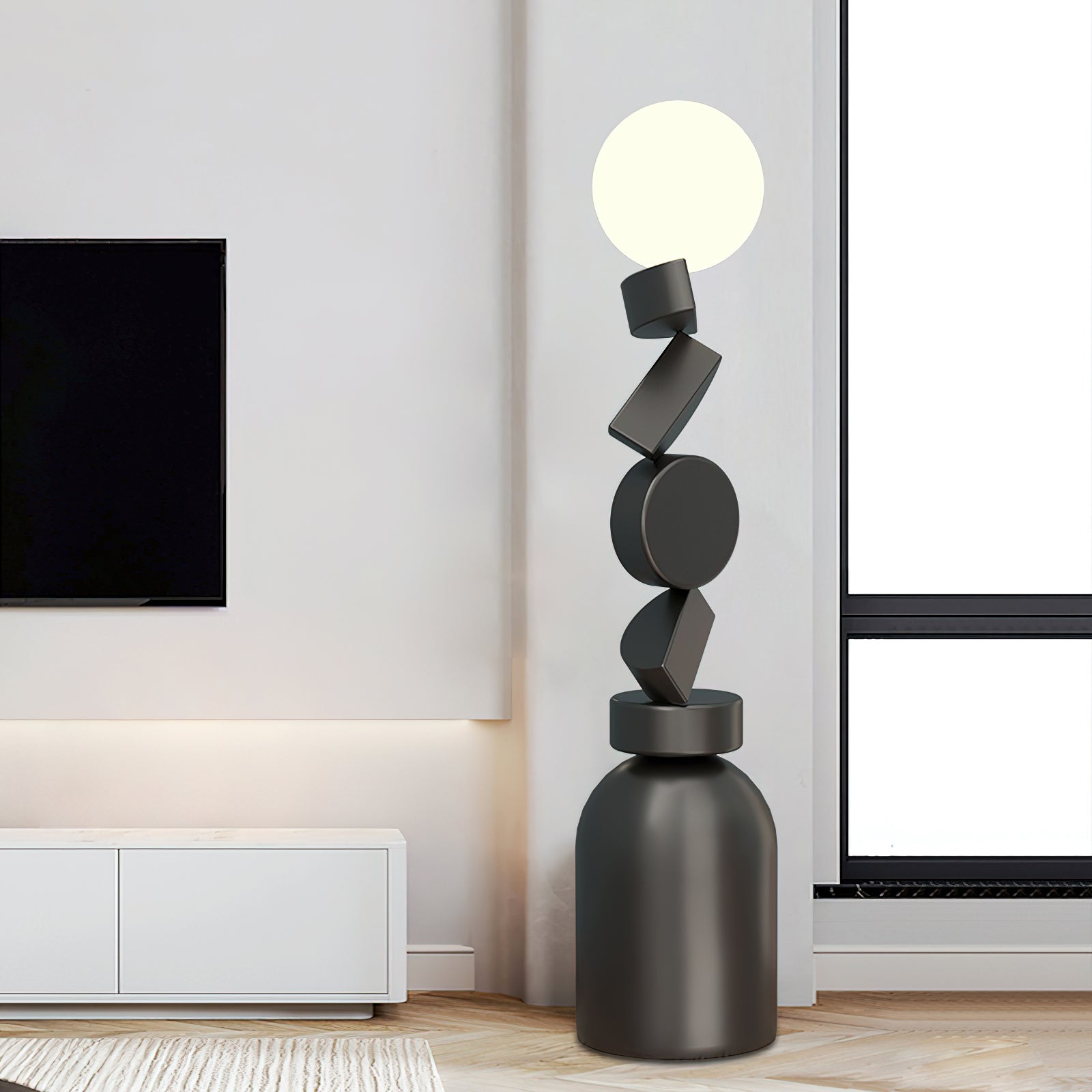 Monolith Cube Floor Lamp - Lumpaz