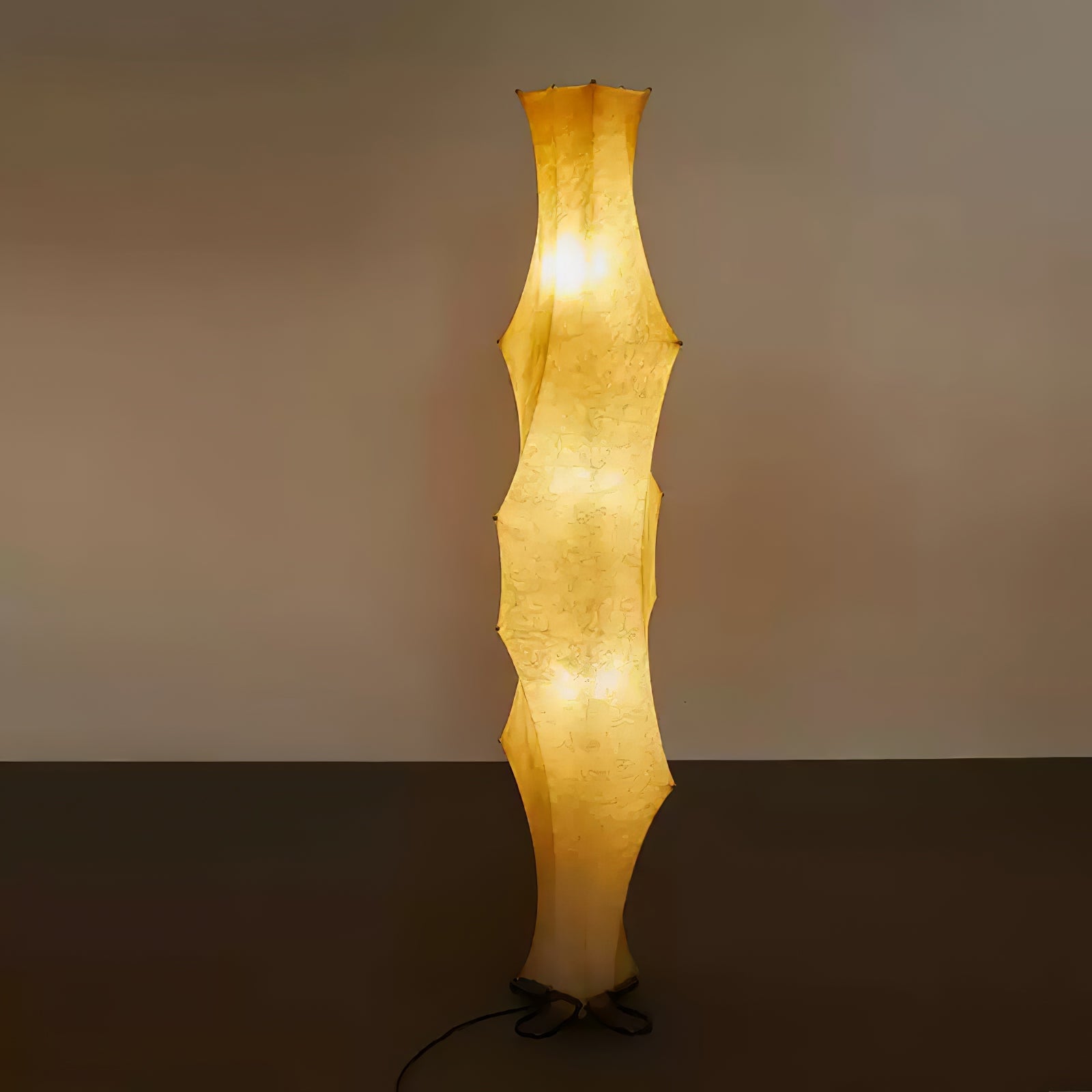 Twist Silk Floor Lamp - Lumpaz