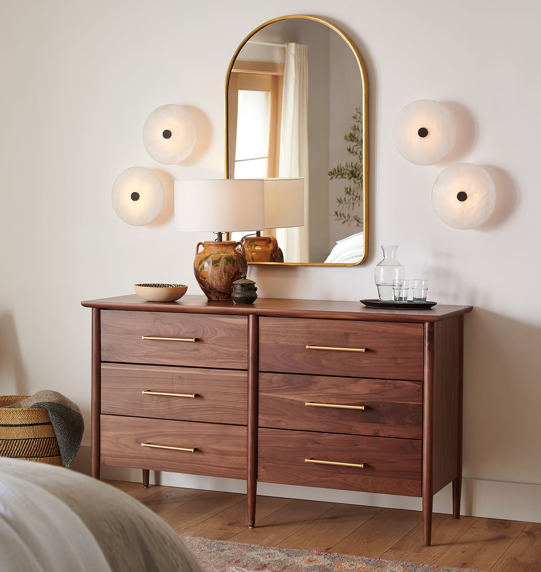 Ankeny Alabaster Ceiling Lamp - Lumpaz