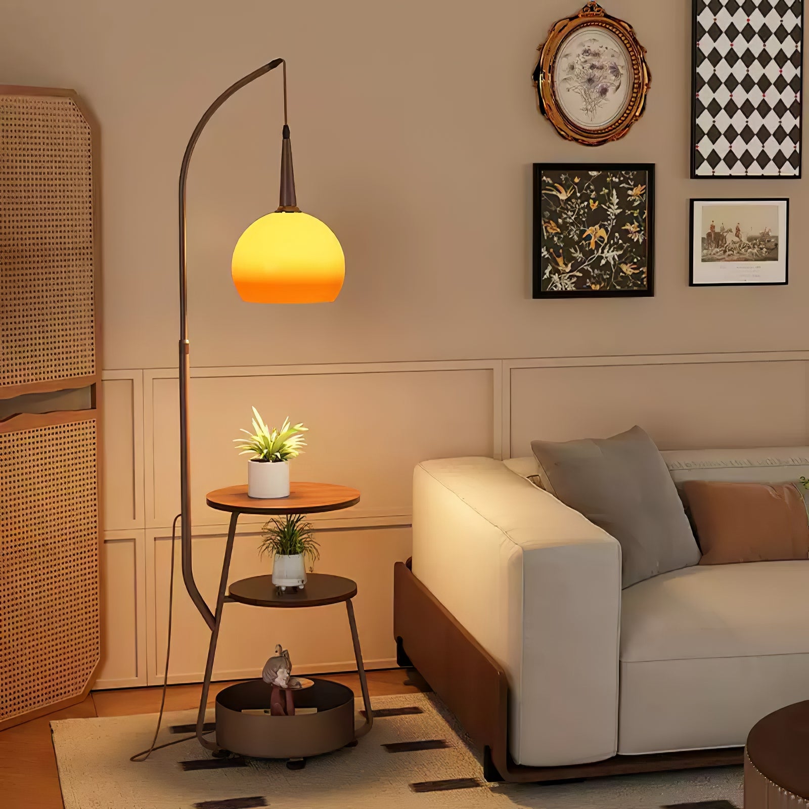 Solstice Arc Floor Lamp - Lumpaz