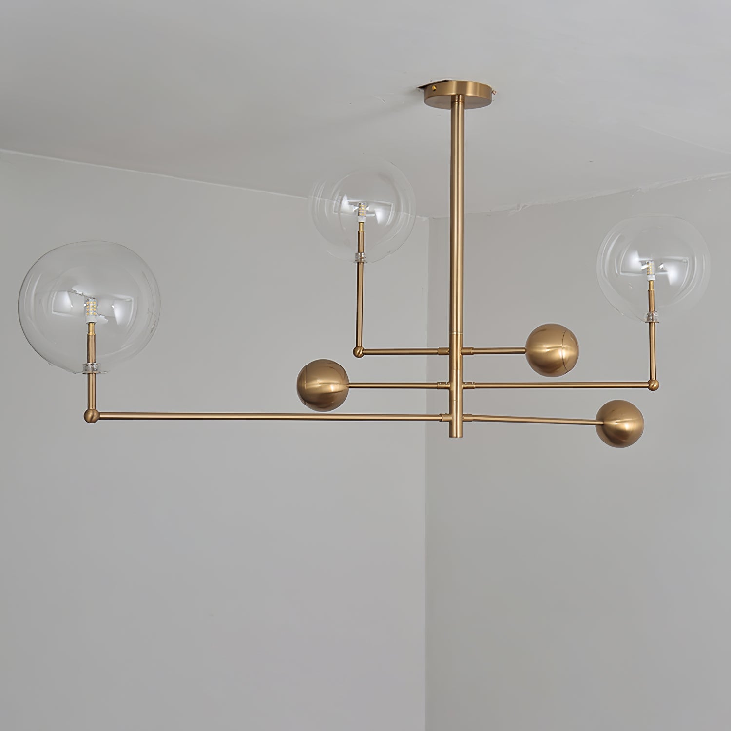 Glass Globe Mobile Chandelier - Lumpaz