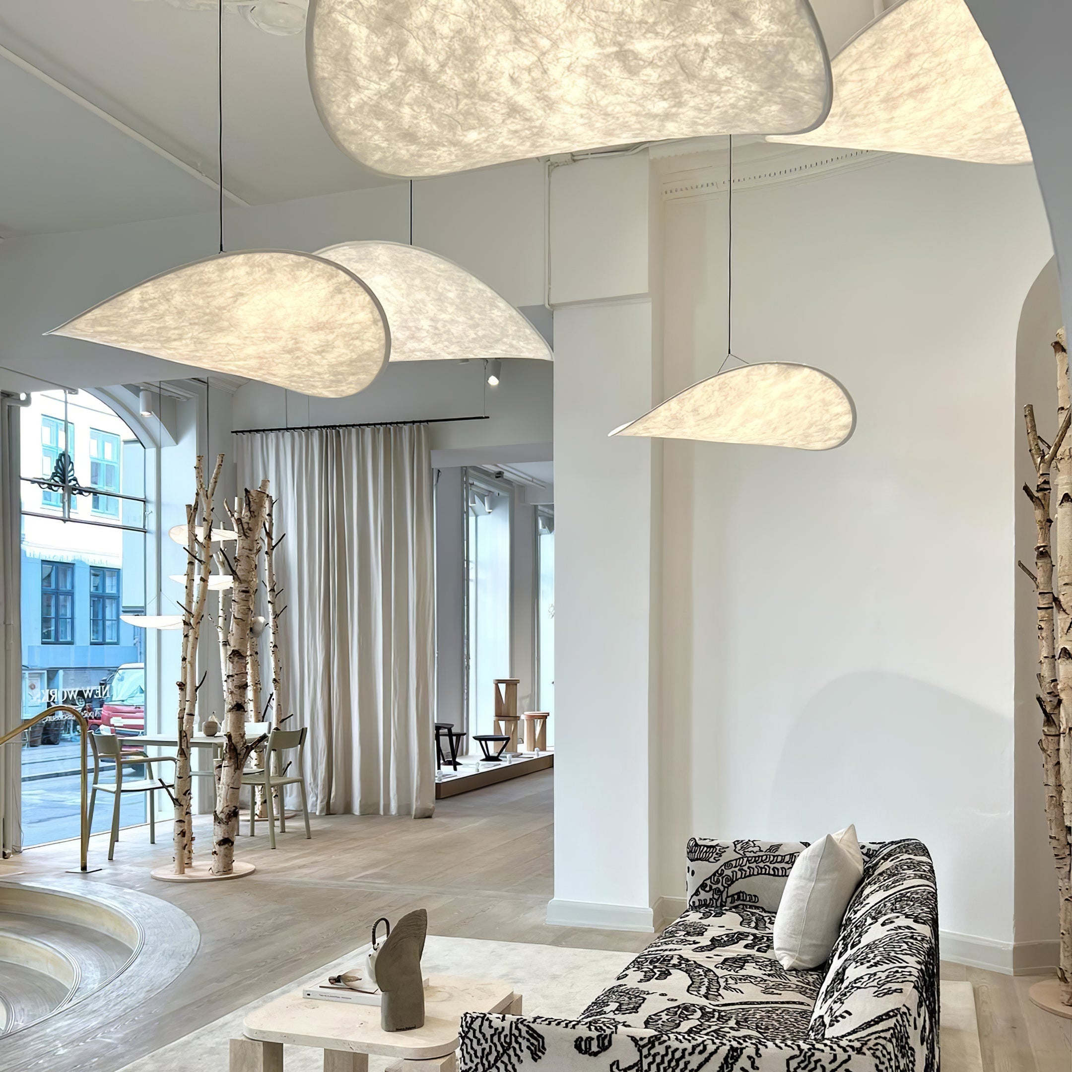 Tense Tyvek Pendant Lamp - Lumpaz