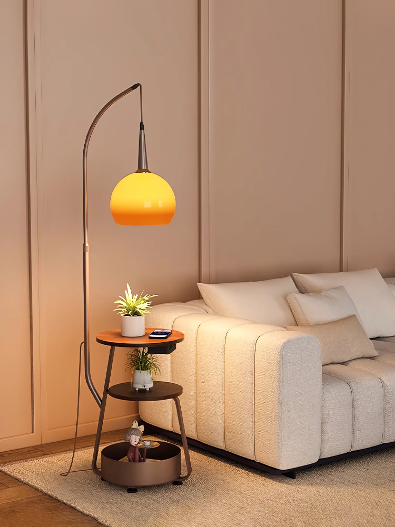 Solstice Arc Floor Lamp - Lumpaz
