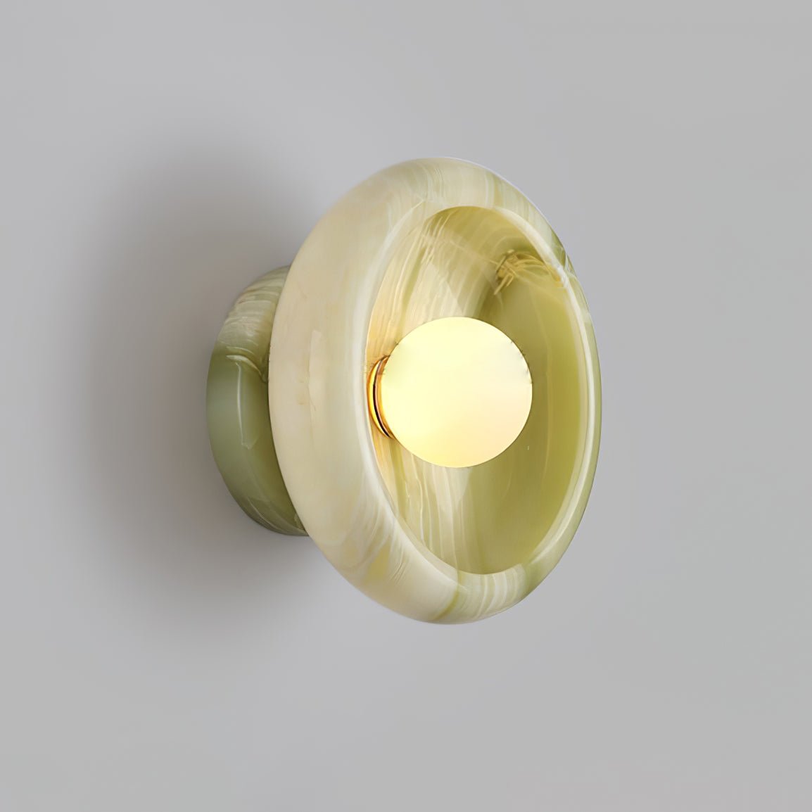 Eclipse Jade Wall Sconce - Lumpaz
