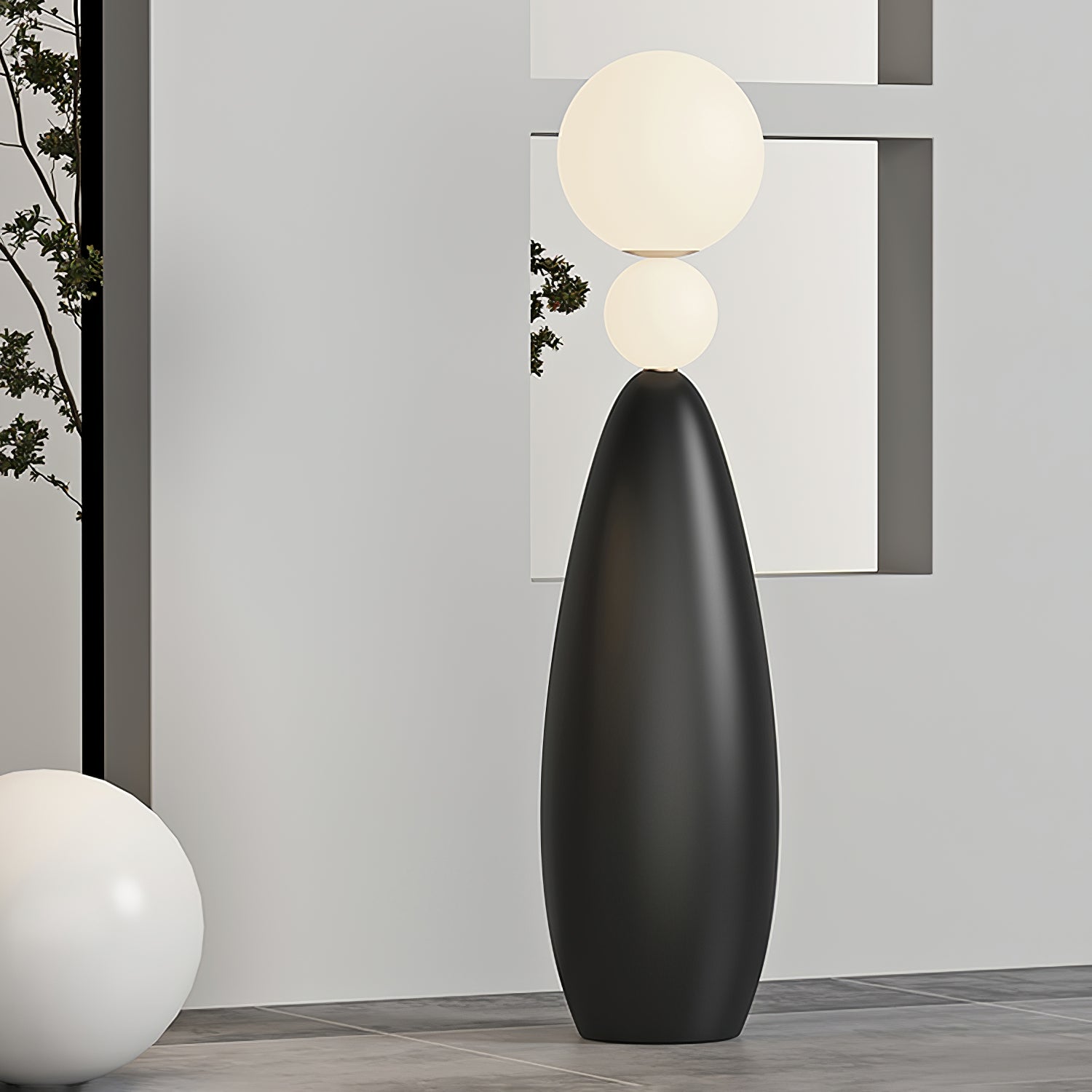 Orion Sphere Floor Lamp - Lumpaz