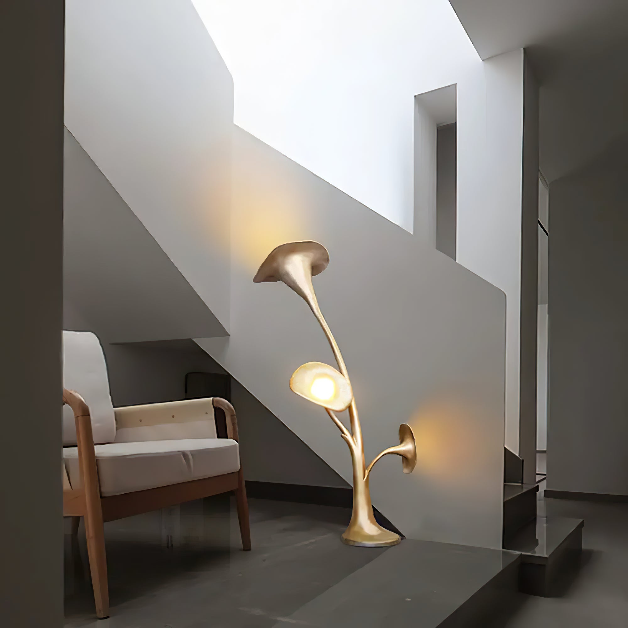 Petunia Sculpture Floor Lamp - Lumpaz