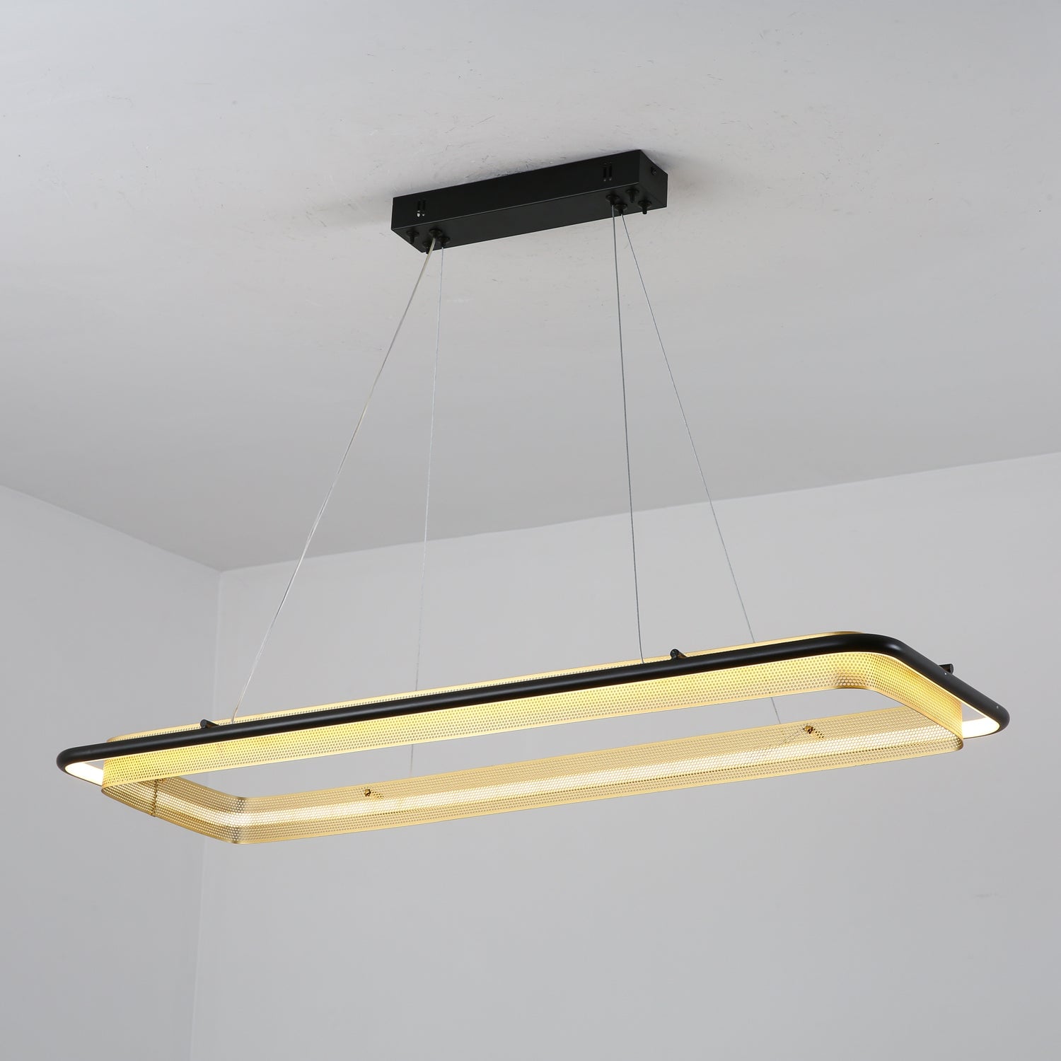 Acrylic LED Round Chandelier - Lumpaz