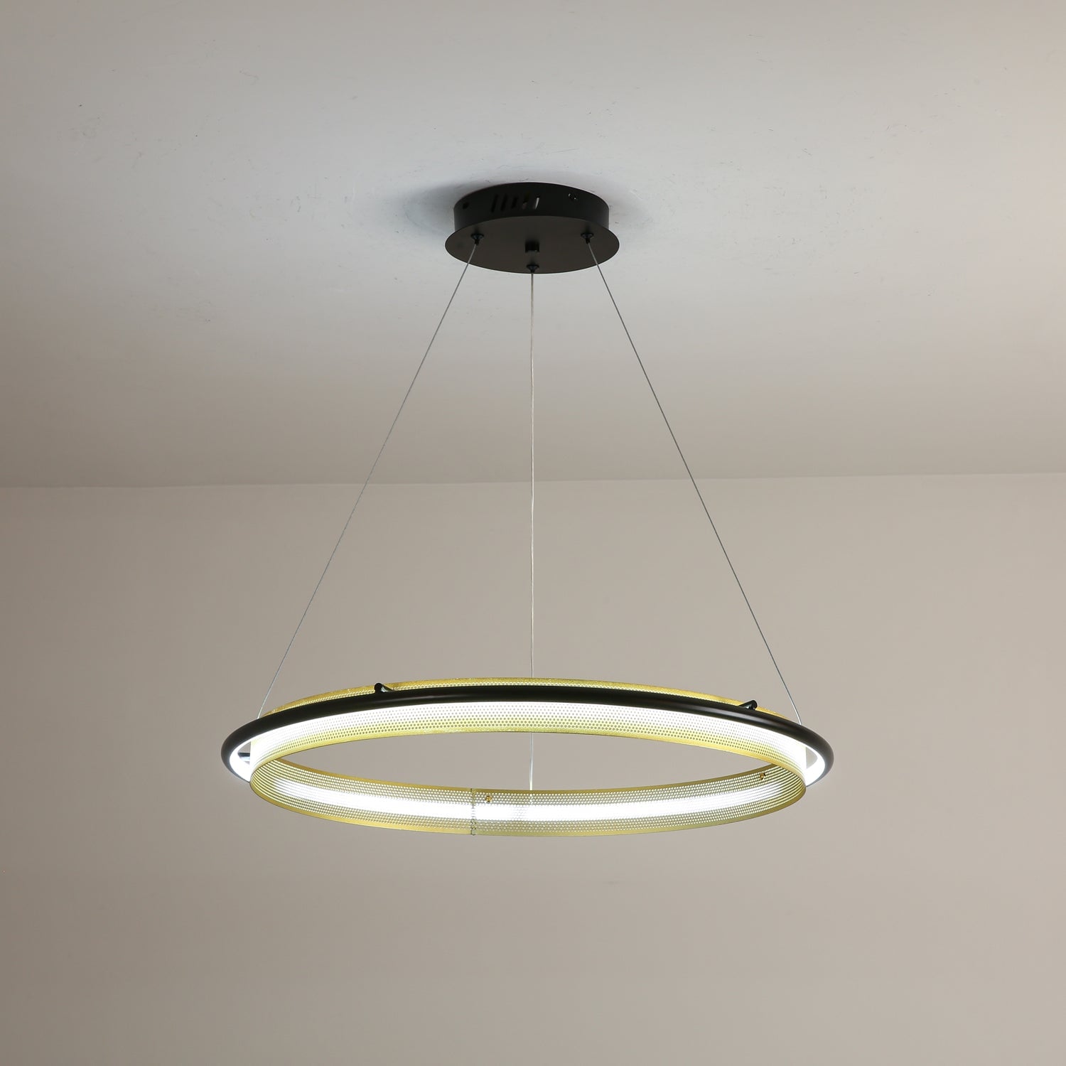 Acrylic LED Round Chandelier - Lumpaz