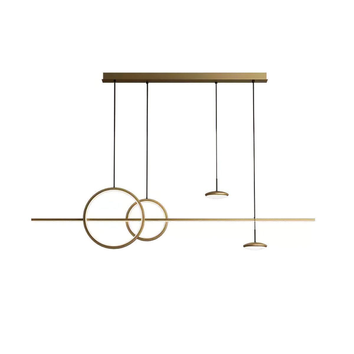 Modern Geometric Shape Chandelier - Lumpaz
