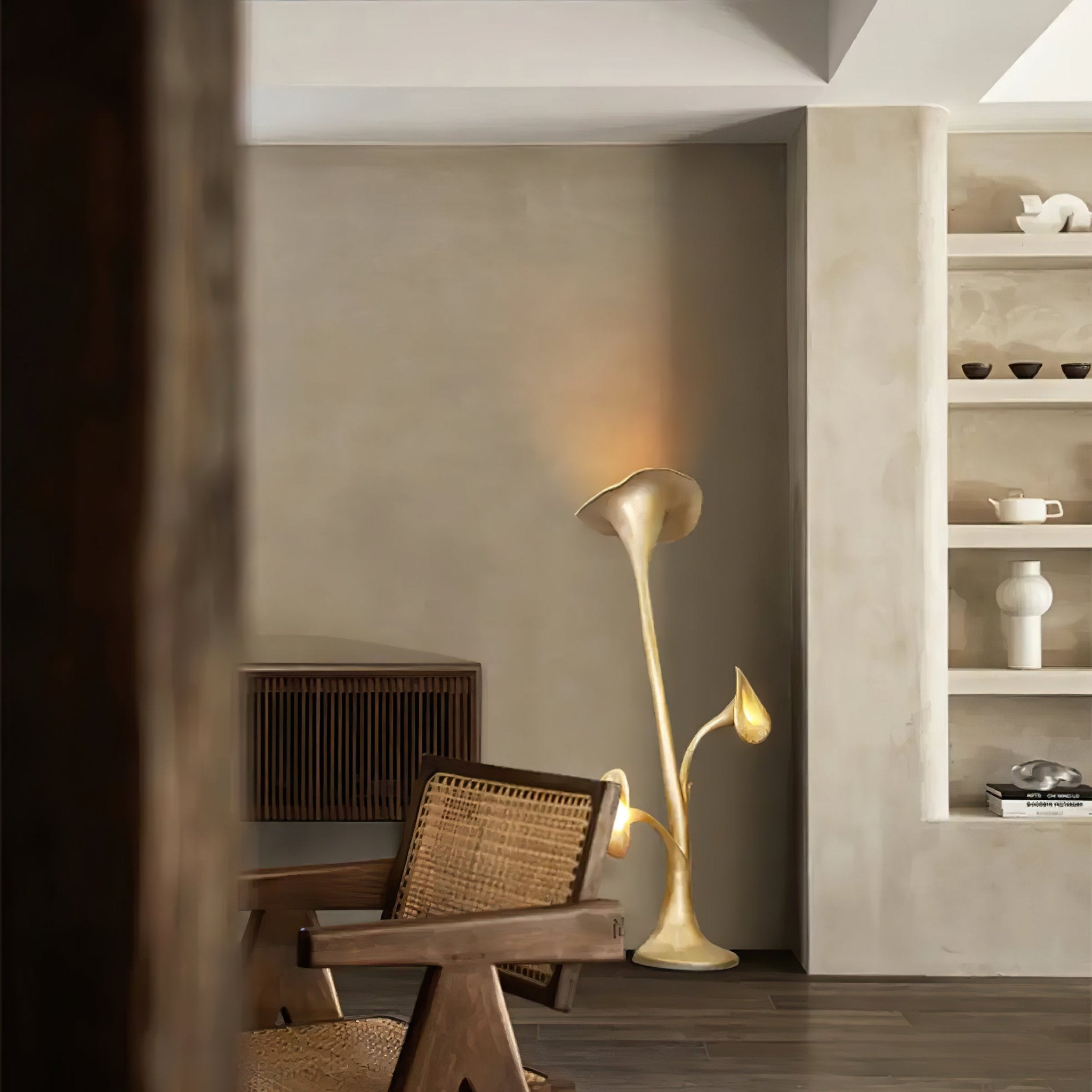 Petunia Sculpture Floor Lamp - Lumpaz