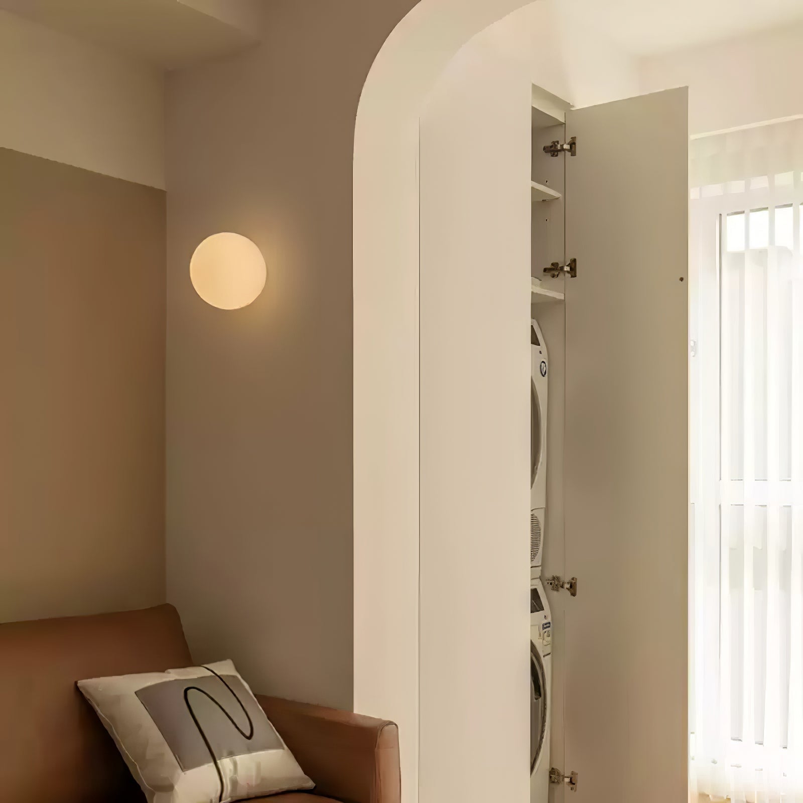 Glass Mini Orb Wall Lamp - Lumpaz