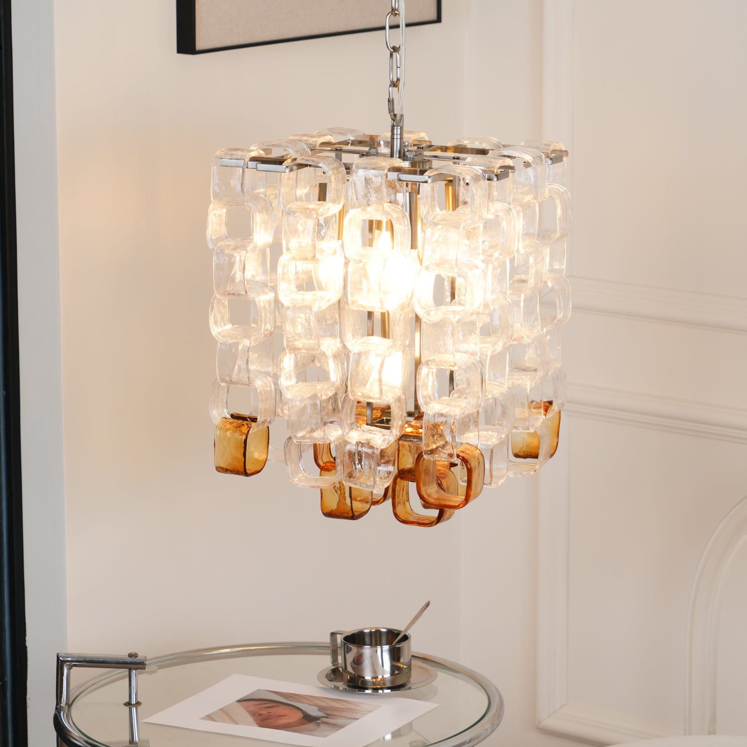 Murano Poliarte Interlocking Chandelier - Lumpaz