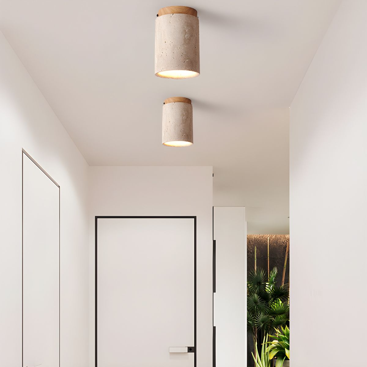 Terra Cylinder Ceiling Light - Lumpaz
