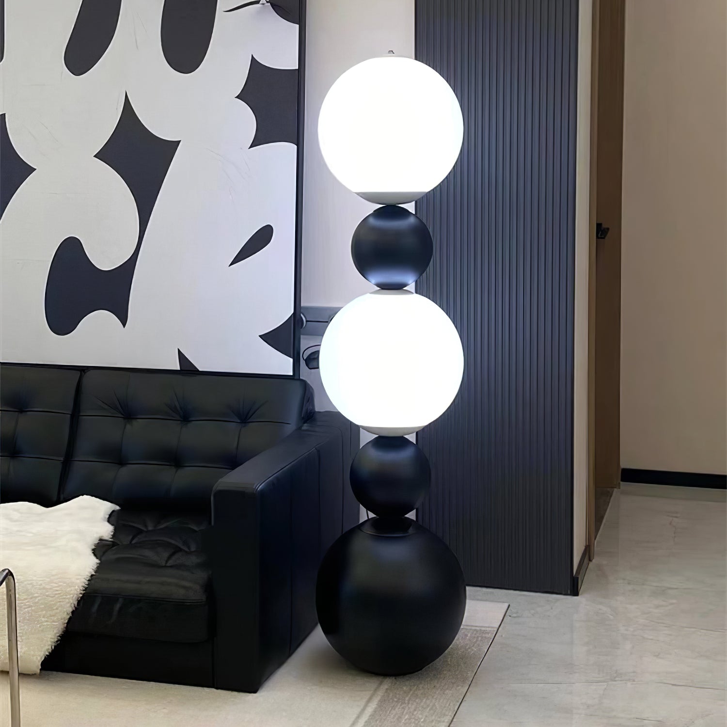 Orion Sphere Floor Lamp - Lumpaz