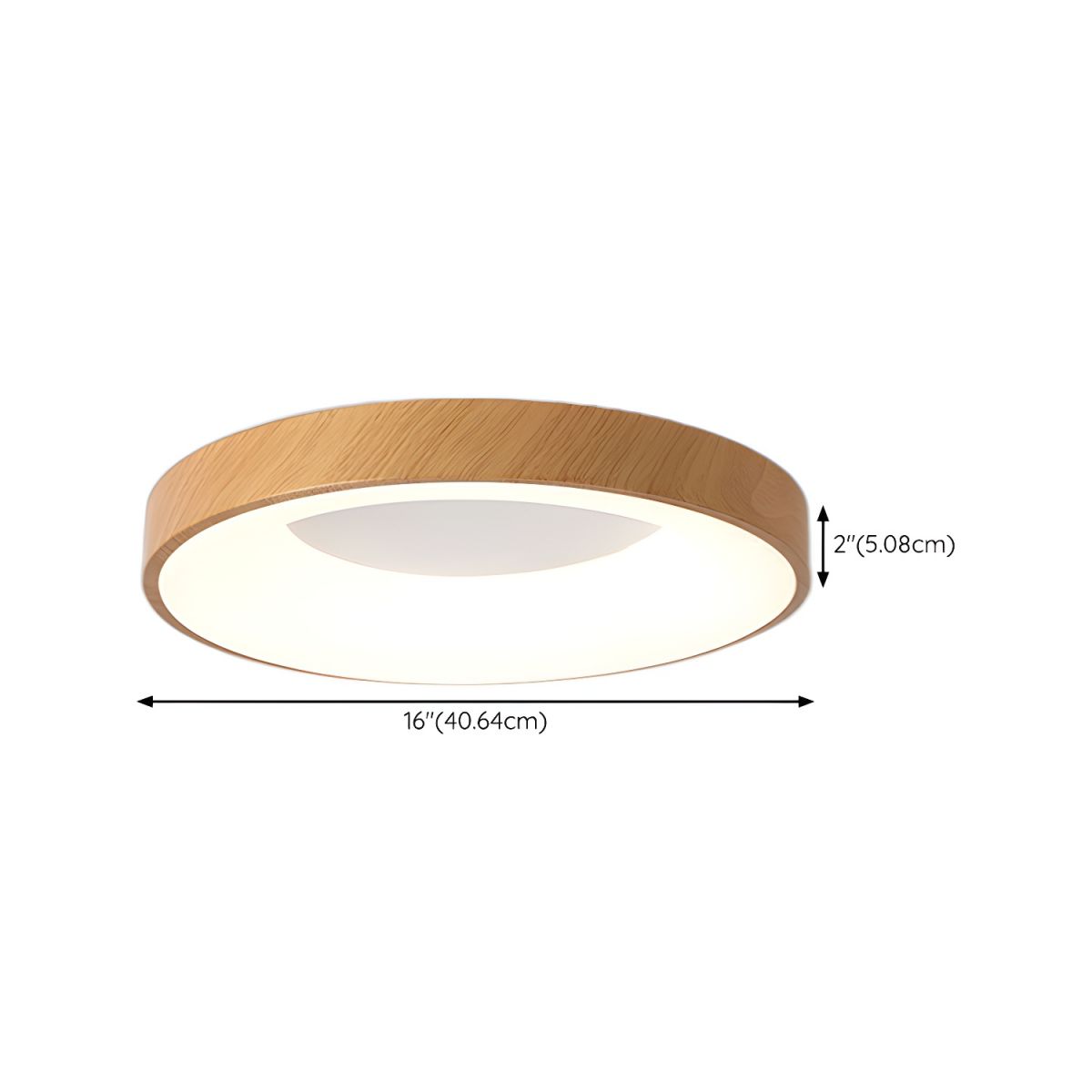 Mila Round Flush Mount Ceiling Lamp - Lumpaz