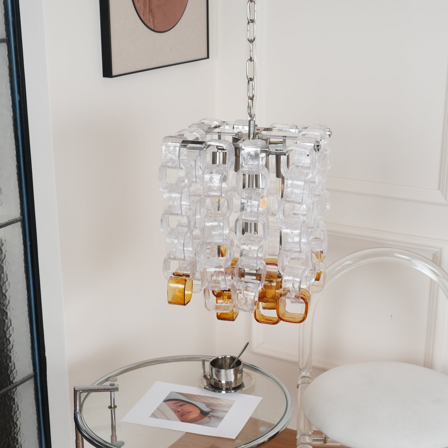 Murano Poliarte Interlocking Chandelier - Lumpaz